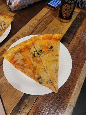  at Secret Vegan Pizza in Los Angeles