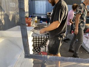 Fresh Dough  at Secret Vegan Pizza in Los Angeles