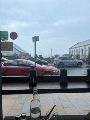 Sea glimpse   at Great Jones in Newcastle