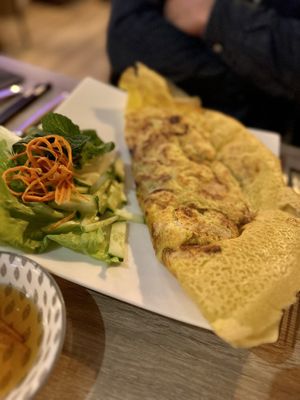 Vietnamese pannenkoek € 17,95  at Enjoy Vietnam in Breda