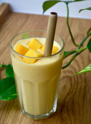 Mango Lassi   at Dosa Dosa in Prague