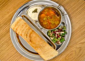 Masala Dosa! at Dosa Dosa in Prague