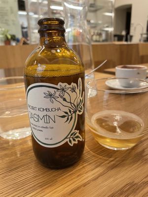 Very nice kombuchas   at Dosa Dosa in Prague