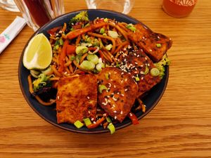 Noodles at Dosa Dosa in Prague