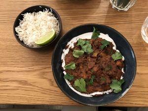 Rajma masala  at Dosa Dosa in Prague