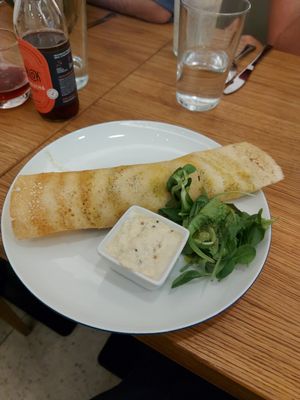 Petit dosa at Dosa Dosa in Prague