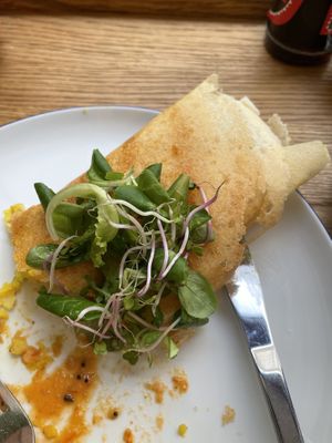 Vegan potato dosa  at Dosa Dosa in Prague
