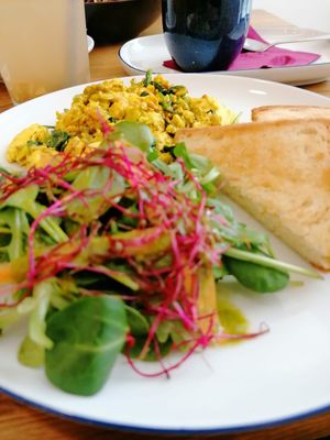 Tofu scramble  at Dosa Dosa in Prague