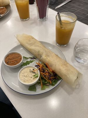Aloo masala  #Veganuary at Dosa Dosa in Prague