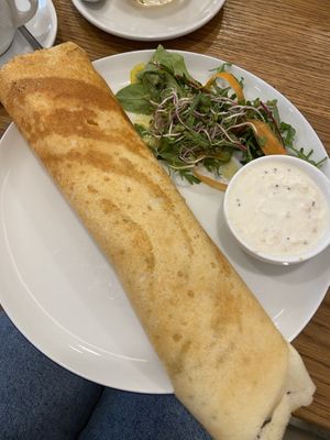 Vegan breakfast   at Dosa Dosa in Prague