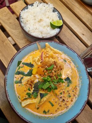 Curry at Dosa Dosa in Prague