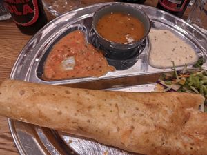 Masala Dosa at Dosa Dosa in Prague