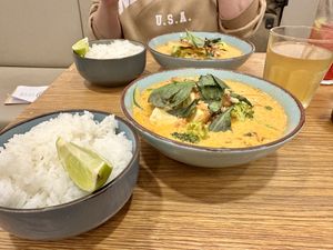 Two Penang Curries  at Dosa Dosa in Prague