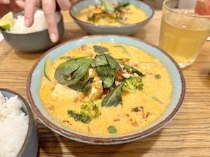 Two Penang Curries   at Dosa Dosa in Prague