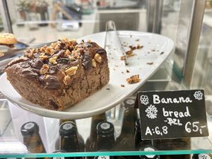 Banana breadd  at Dosa Dosa in Prague