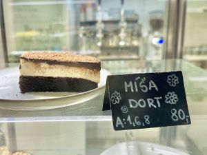 Miso cake  at Dosa Dosa in Prague