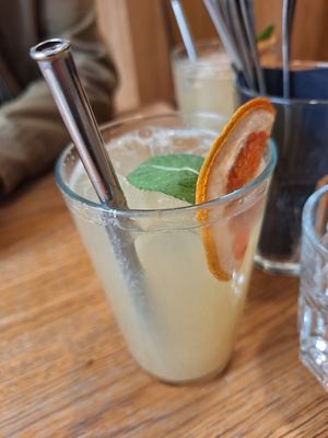 Ginger lemonade at Dosa Dosa in Prague