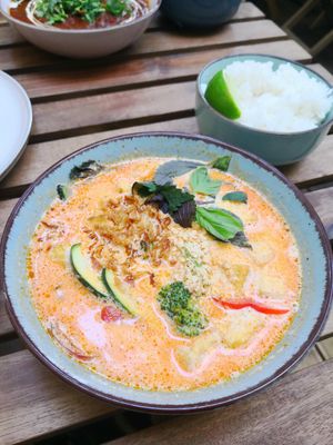 Panang curry at Dosa Dosa in Prague