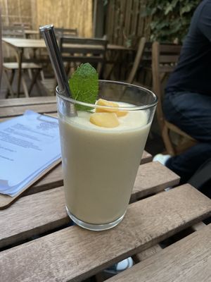 Vegan mango lassi - Dosa Dosa, Prague  at Dosa Dosa in Prague