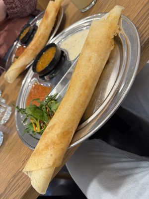 Mince dosa   at Dosa Dosa in Prague