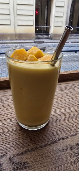 Mango Lassi at Dosa Dosa in Prague