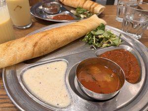   at Dosa Dosa in Prague