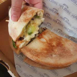 Vegan philly at Papa John's in Walkden