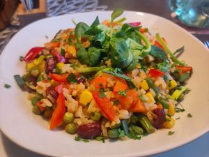 Mexikanische Reispfanne at Böhmerwald in Vienna