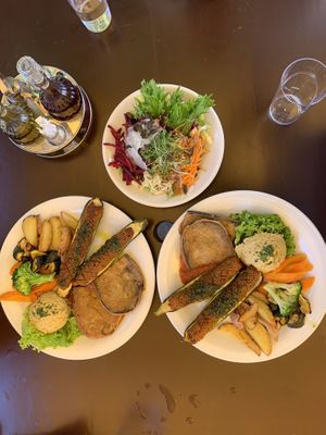 Vegan option from the menu at Ziegel oh Lac in Zurich