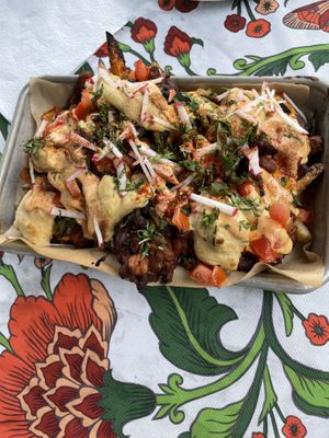 Loaded chili fries  at Eris Food Co in Oceanside