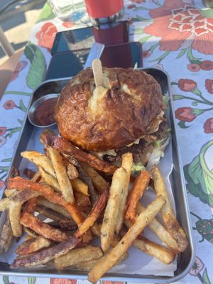 Bambam burger  at Eris Food Co in Oceanside