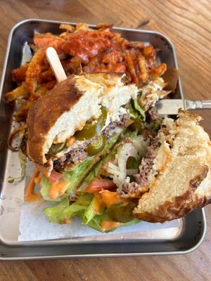 Bam-bam burger  at Eris Food Co in Oceanside