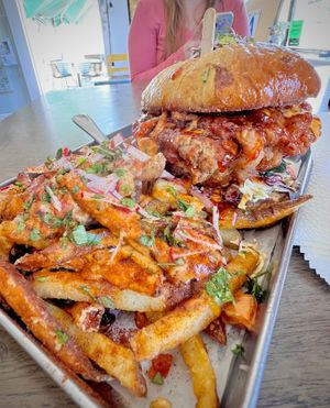 Firecracker Sando  at Eris Food Co in Oceanside