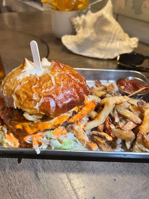 Burger  at Eris Food Co in Oceanside