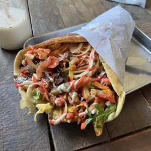 super gyro (spicy)  at Eris Food Co in Oceanside