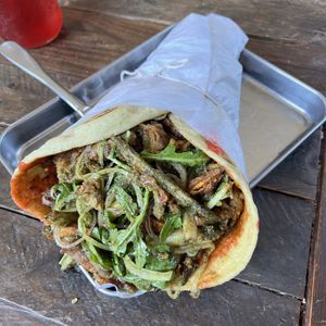 chicken gyro  at Eris Food Co in Oceanside