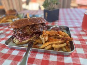 Buckaroo Banzai Sandi  at Eris Food Co in Oceanside