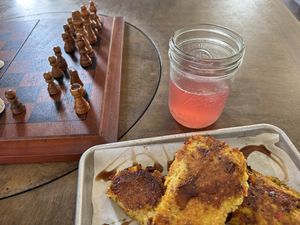 Lavender lemonade   at Eris Food Co in Oceanside