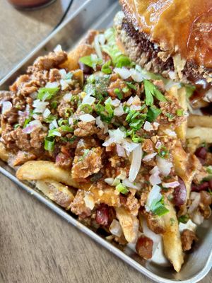 Chili fries  at Eris Food Co in Oceanside