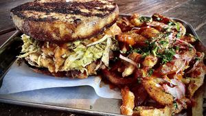 One of the best Rubens I’ve ever had! A must!   at Eris Food Co in Oceanside