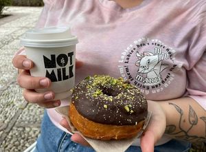 Pistachio/chocolate at Bun and Coffee in Malaga