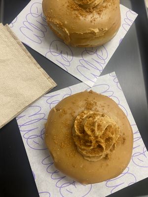 Triple Biscoff Doughnuts  at Bun and Coffee in Malaga