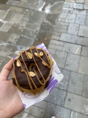 reese’s donut  at Bun and Coffee in Malaga