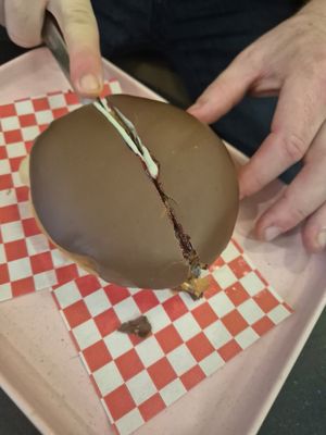 Boston cream at Bun and Coffee in Malaga
