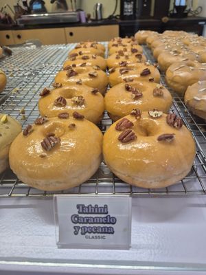 Tahini caramel pecan at Bun and Coffee in Malaga