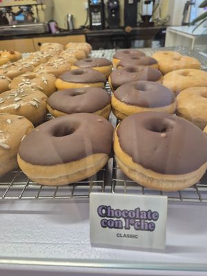 Chocolate con l.che at Bun and Coffee in Malaga