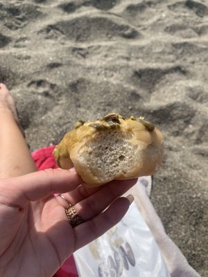 Pistachio donutts  at Bun and Coffee in Malaga
