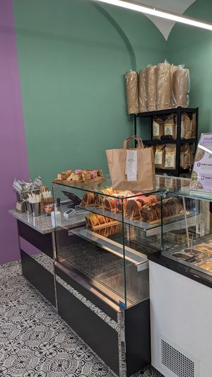 Pastries (no idea if they're vegan tho) at Buddha Bowls by Elena's in Vienna