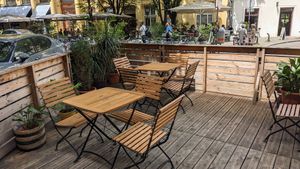 Schanigarten at Buddha Bowls by Elena's in Vienna