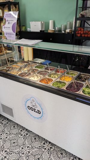 Ingredients at Buddha Bowls by Elena's in Vienna